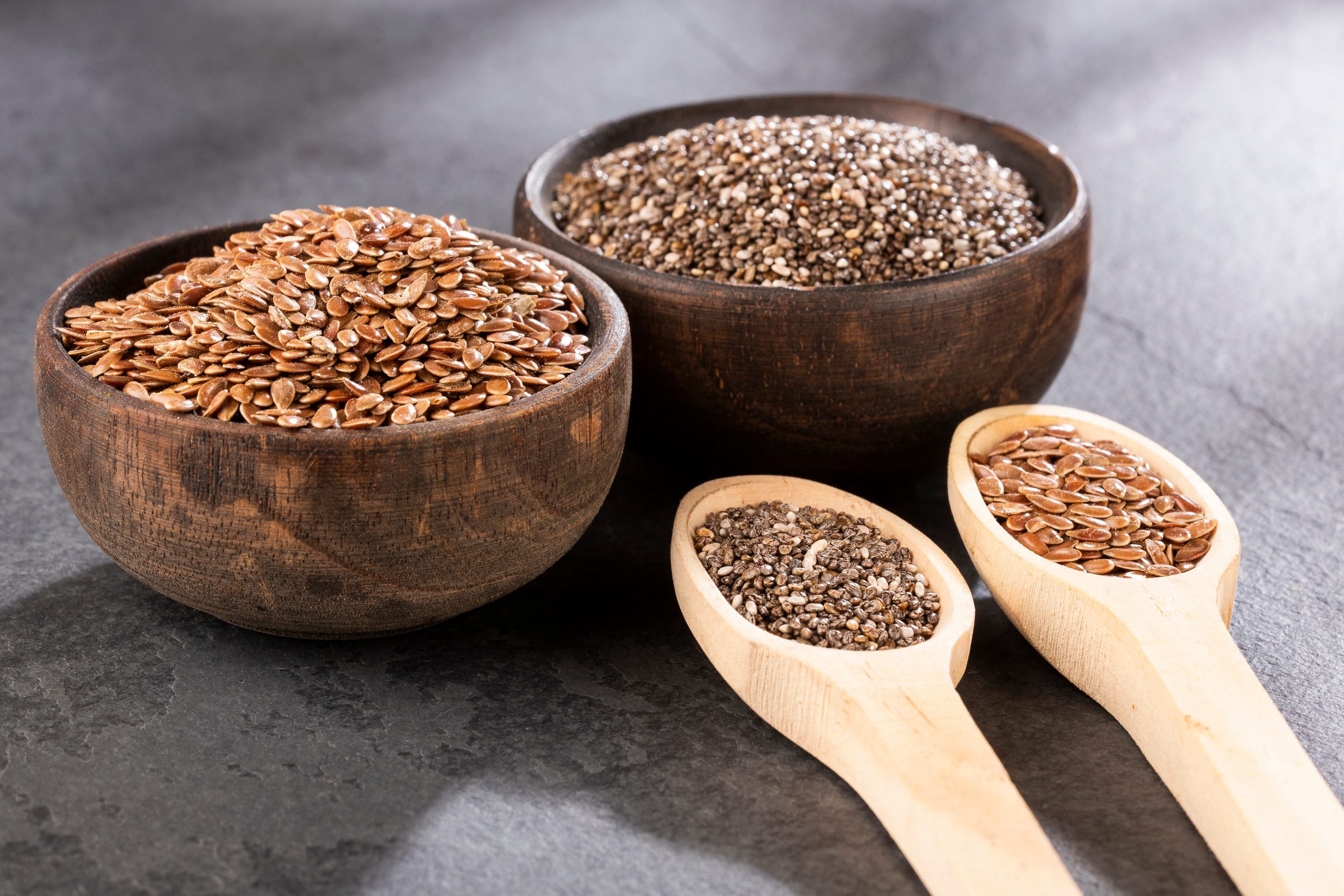 Chia Seed and Flax Seed Superfood