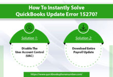 QuickBooks Update Error 15270